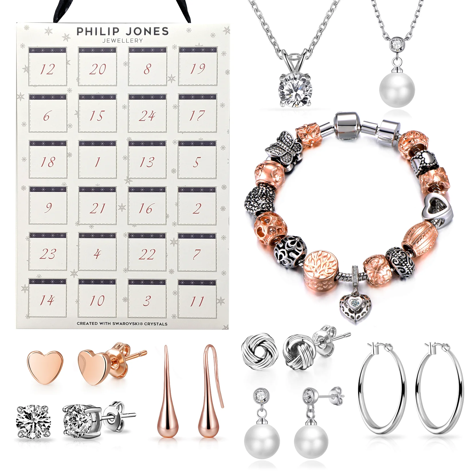 Jewellery Advent Calendar Created with Swarovski® Crystals eBay